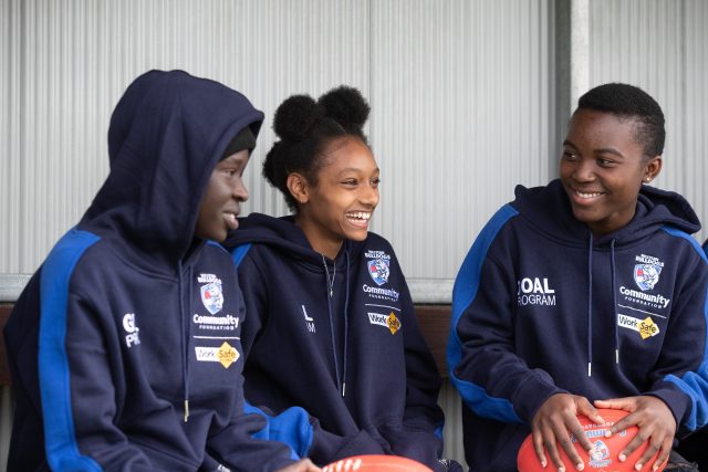 AFL 2021 Media - Western Bulldogs Community Programs Shoot