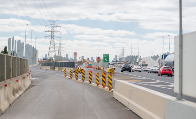 WEST GATE FREEWAY WORKS POWER ON AFTER THE SUMMER CONSTRUCTION BLITZ ...