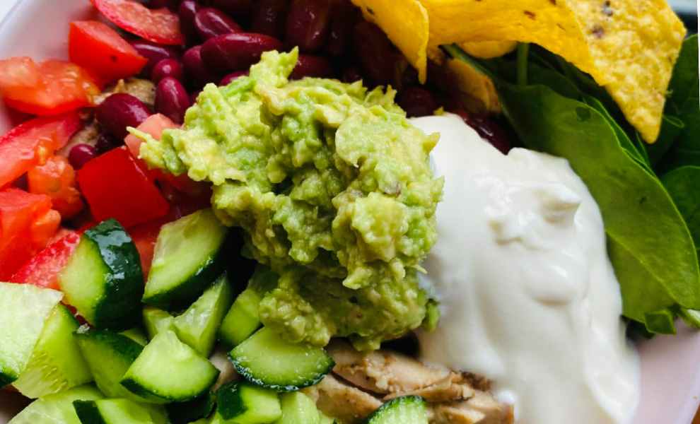 CHICKEN TACO BOWLS - The Westsider